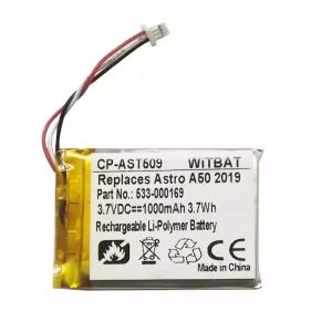 New Replacement Bluetooth Headphone battery for Astro A50 2019 2020 2021,623441