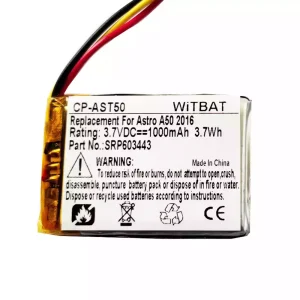 New Replacement Bluetooth Headphone battery for Astro A50,Astro A20,Astro A38,HyperX Cloud Core Wireless