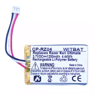 New Replacement Bluetooth Headphone battery for Blackshark V2 Pro,Razer Kraken V3 Pro,Kraken BT Kitty Edition,Barracuda X Wireless,JBL Tune 3