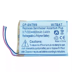 New Replacement Bluetooth Headphone battery for Sennheiser ACCENTUM,ACCENTUM Plus