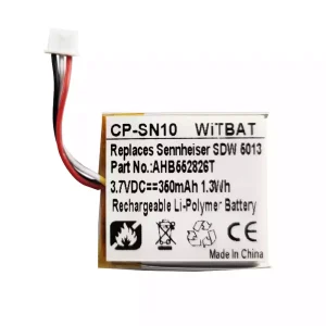 New Replacement Bluetooth Headphone battery for AEE582525,AHB552826TPC,AHB552826TPC-2