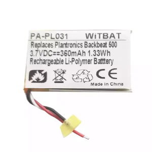 New Replacement Bluetooth Headphone battery for Plantronics BackBeat 500,Plantronics VOYAGER 5200,LSSP552631SA