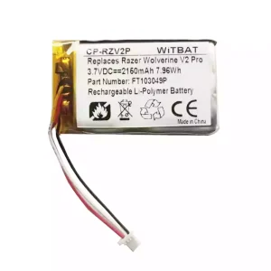 New Replacement Bluetooth Headphone battery for Razer Wolverine V2 Pro,FT103049P