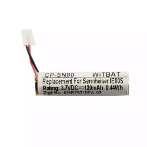 New Replacement Bluetooth Headphone battery for AHB75310PA-02