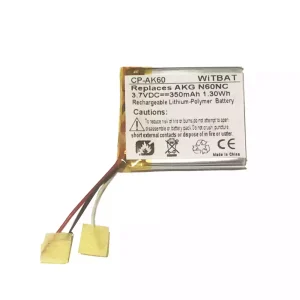 New Replacement Bluetooth Headphone battery for AKG N60NC,AEC402933