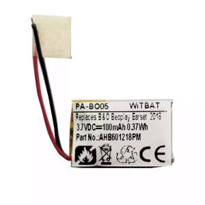 New Replacement Bluetooth Headphone battery for B&O Beoplay Earset 2018,Jabra Talk 15 SE,AHB601218PM