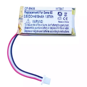 New Replacement Bluetooth Headphone battery for Sena 5S SP77,XK602234