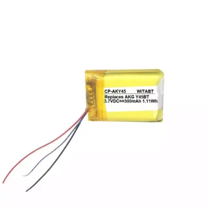 New Replacement Bluetooth Headphone battery for AKG Y45BT,AEC582030