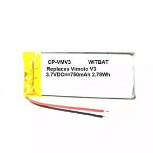 New Replacement Bluetooth Headphone battery for Vimoto V3,V6