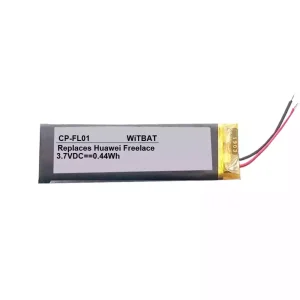 New Replacement Bluetooth Headphone battery for Huawei FreeLace,AHB380942TPO,HUA01