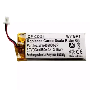 New Replacement Bluetooth Headphone battery for BAT00004,BAT00002,WW452050-2P,WW452050PL-2PC