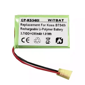 New Replacement Bluetooth Headphone battery for Koss KPH7 Wireless,Koss BT540i