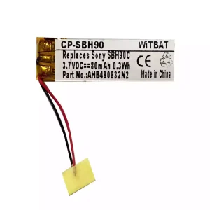 New Replacement Bluetooth Headphone battery for Sony SBH90C,SBH82D,AHB480832N2