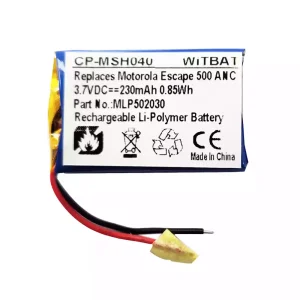 New Replacement Bluetooth Headphone battery for Motorola Escape 500 ANC,SH040,SH043,Escape 800 ANC