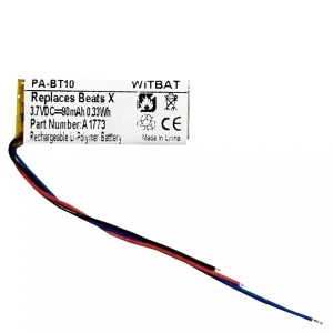 New Replacement Bluetooth Headphone battery for Beats X,YU10448-16002,A1773