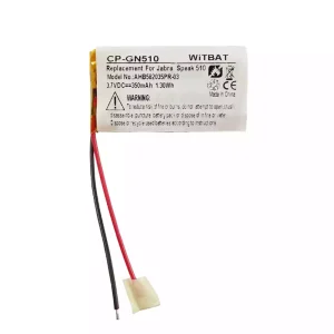 New Replacement Bluetooth Headphone battery for Jabra Speak 510,AHB582035PR-03