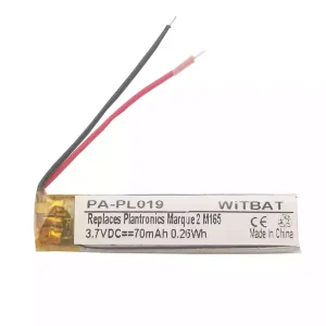 New Replacement Bluetooth Headphone battery for Plantronics Marque 2 M165,M180 LSSP321036AB