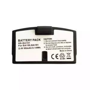 New Replacement Bluetooth Headphone battery for Sennheiser BA150 BA151 BA152