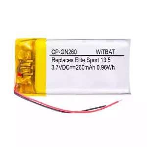 New Replacement Bluetooth Headphone battery for Jabra Elite Sport 13.5 Charging Case