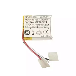 New Replacement Bluetooth Headphone battery for JBL T280TWS Charging Case,GF702424