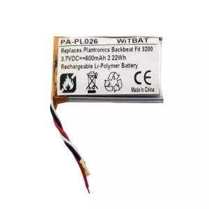 New Replacement Bluetooth Headphone battery for Plantronics BackBeat FIT 3100 3200 TWS Earbuds Wireless Bluetooth Earphones Charging Case