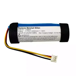 New Replacement Bluetooth speaker battery for Marshall Willen,C406A5