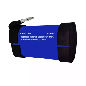 New Replacement Bluetooth speaker battery for Marshall Stockwell 2,Stockwell II,Marshall Emberton,C406A3,C406A3-1