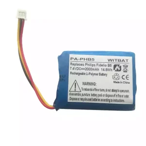 New Replacement Bluetooth speaker battery for Philips Fidelio E5,CSS7235Y