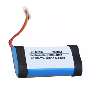 New Replacement Bluetooth speaker battery for Sony SRS-XB31 SRS-XB32 SRS-XB33,ST-06S SL00290-1