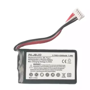 New Replacement Bluetooth speaker battery for JBL Flip 2,AEC653055-2P