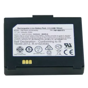 Battery for Bixolon SPP-R210,SPP-R200III,SPP-R300,PBP-R200