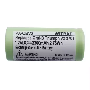 Battery for Braun Oral-B D25,D28,D29,D30,D32,D34,P5000,P6000,P7000